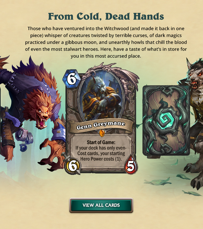 Blizzard - Hearthstone - The Witchwood