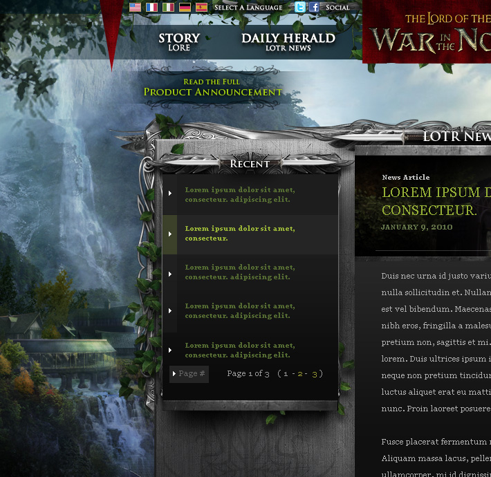 Lord of the Rings - War In The North