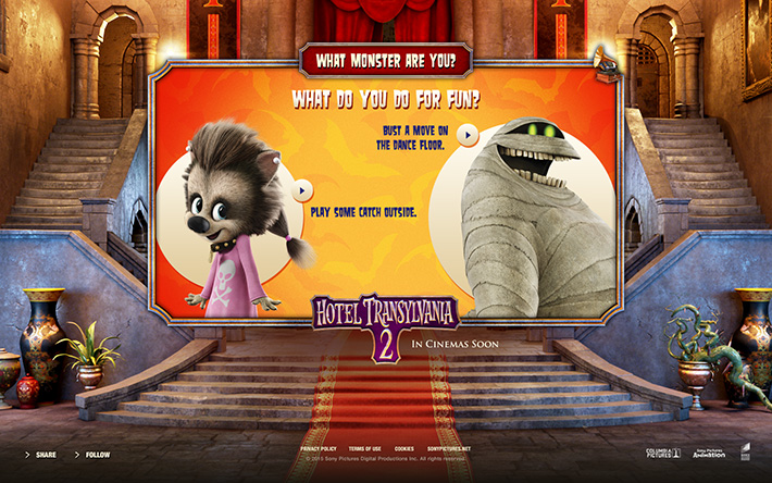 Hotel Transylvania 2: What Monster Are You?