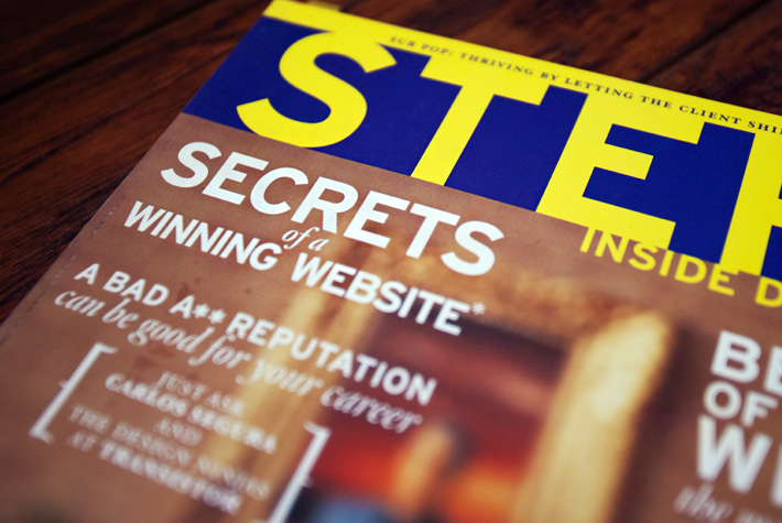 Step Into Design Magazine - 2006 Best of Web