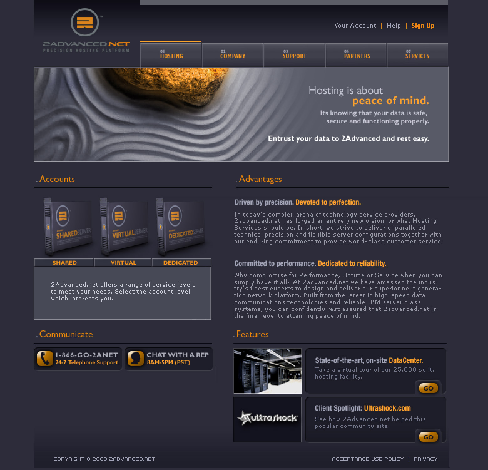 2Advanced.net Website