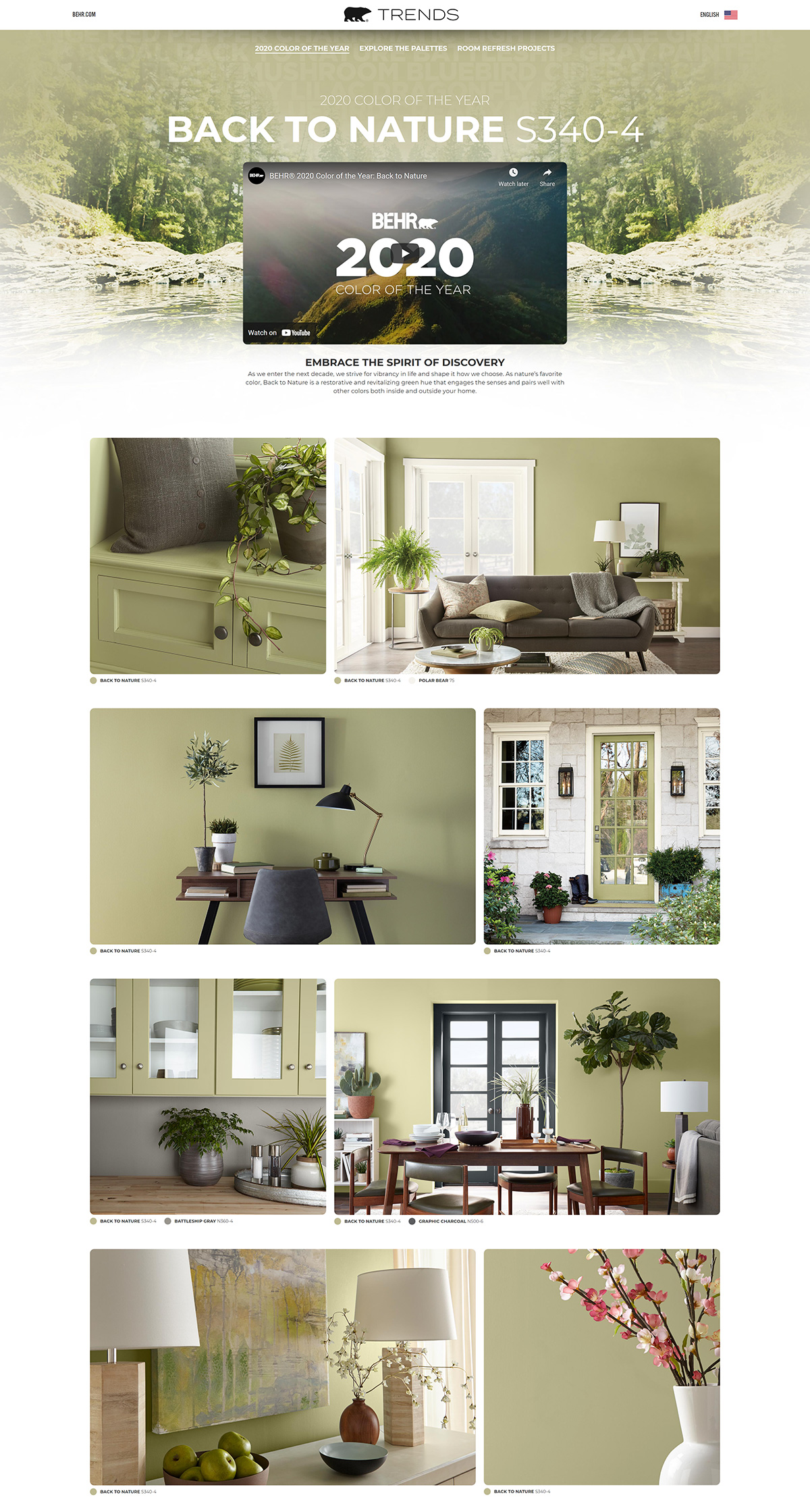 Behr 2020 Color of the Year