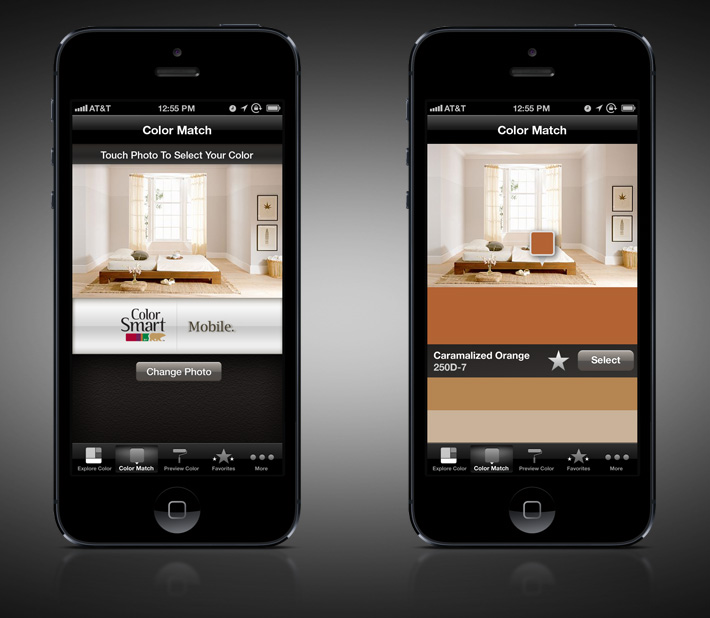 Behr Colorsmat Mobile Application