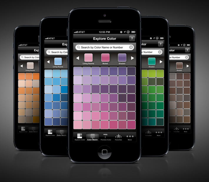 Behr Colorsmat Mobile Application