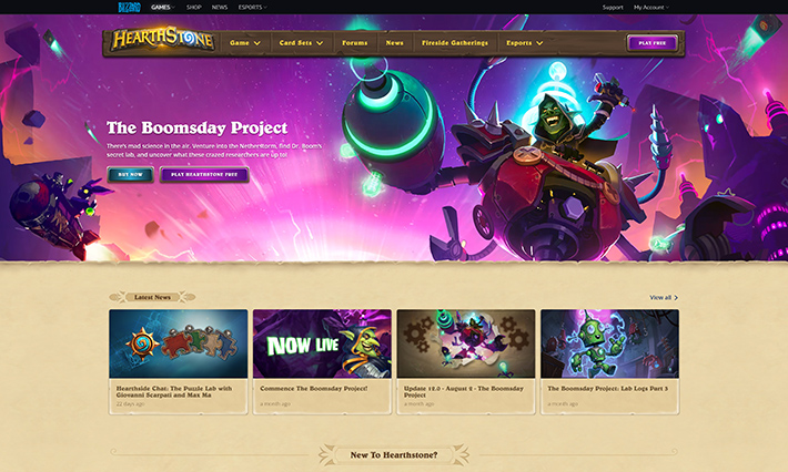 Blizzard - Hearthstone - The Boomsday Project