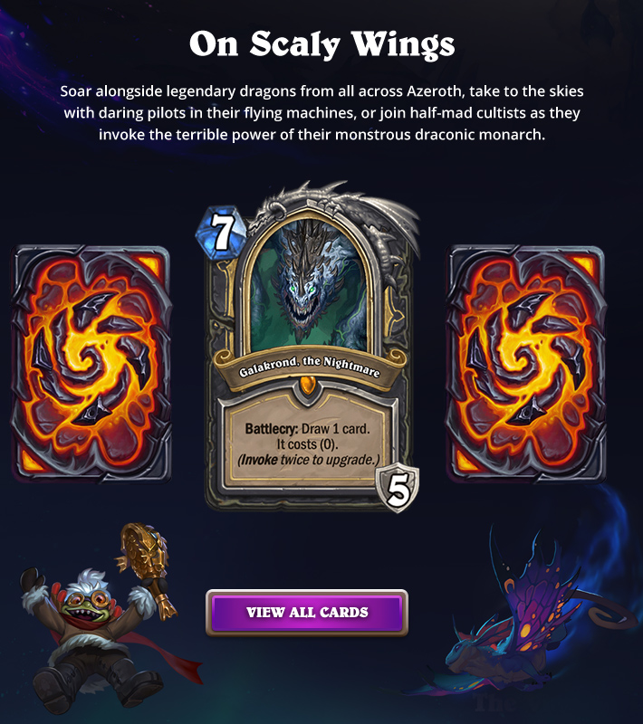 Blizzard - Hearthstone - Descent of Dragons