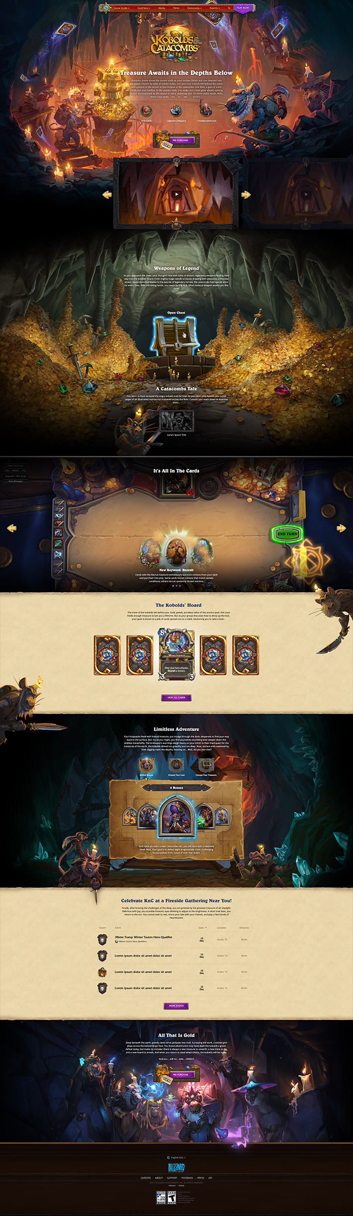 Blizzard - Hearthstone - Kobolds & Catacombs