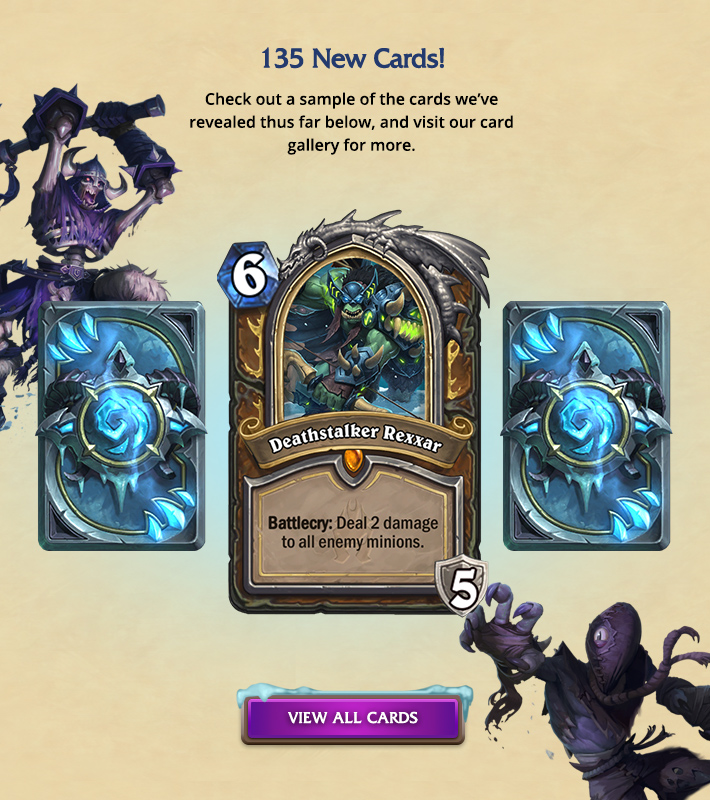 Blizzard - Hearthstone - Knights of the Frozen Throne