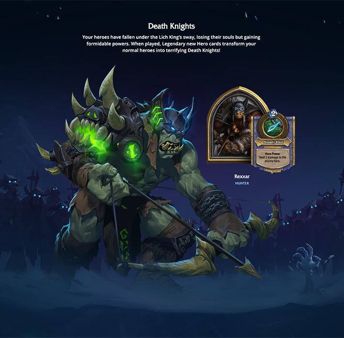 Blizzard - Hearthstone - Knights of the Frozen Throne
