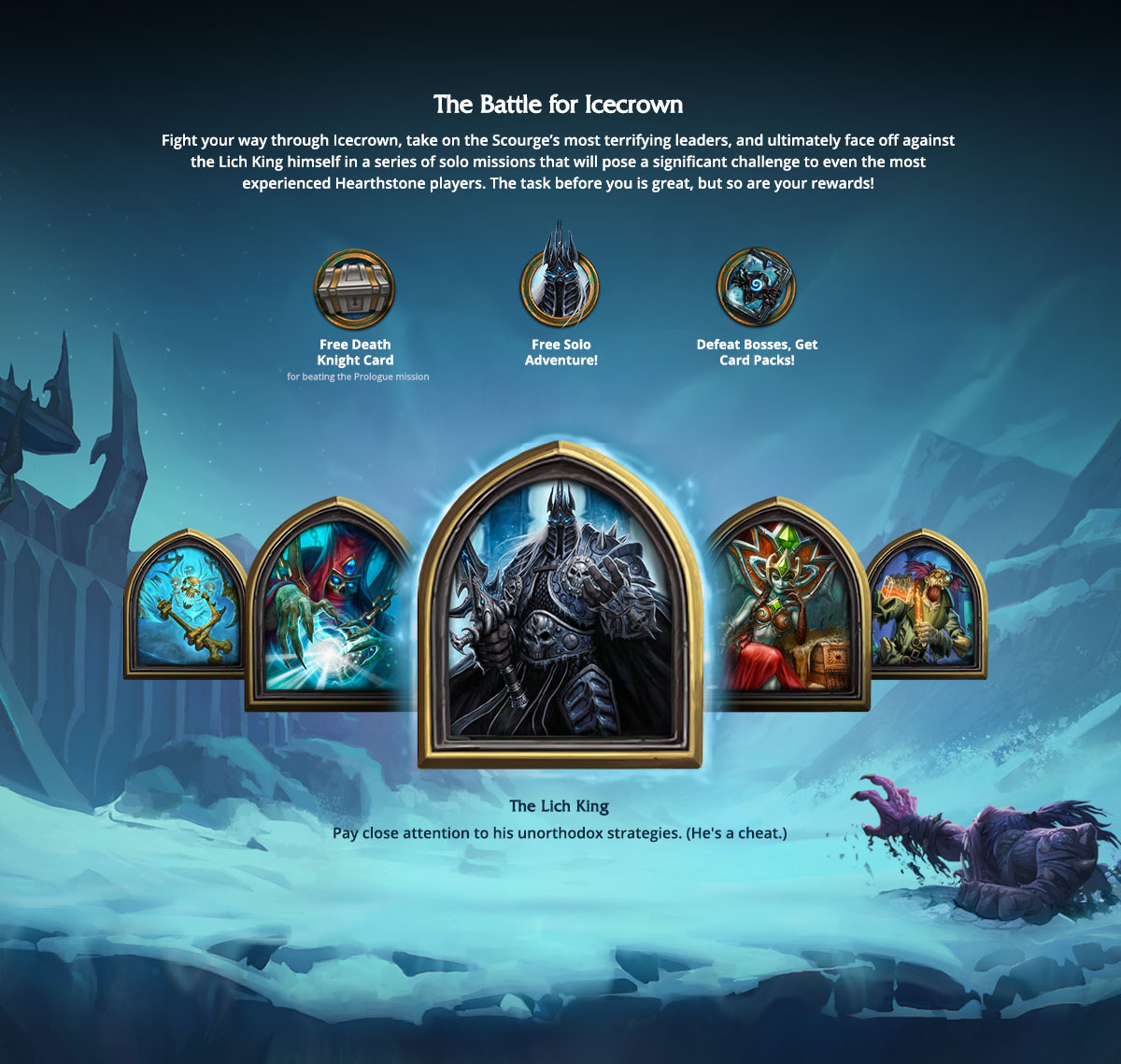 Blizzard - Hearthstone - Knights of the Frozen Throne