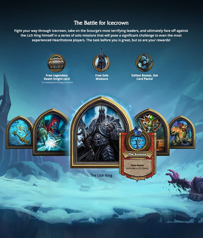 Blizzard - Hearthstone - Knights of the Frozen Throne