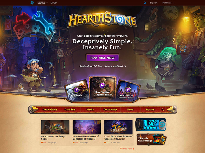 Blizzard - Hearthstone - Mean Streets of Gadgetzan