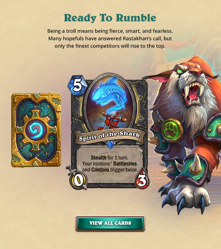 Blizzard - Hearthstone - Rastakhan's Rumble