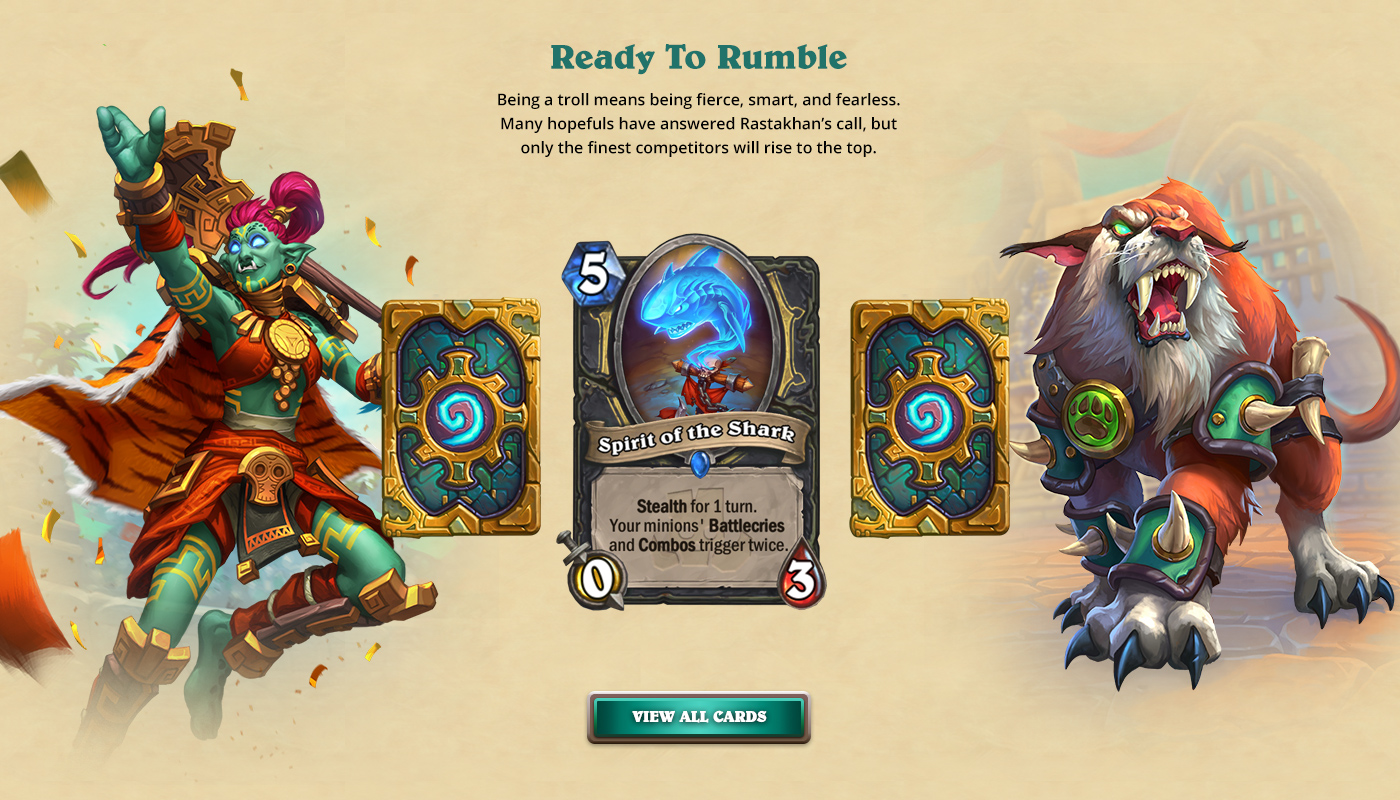 Blizzard - Hearthstone - Rastakhan's Rumble