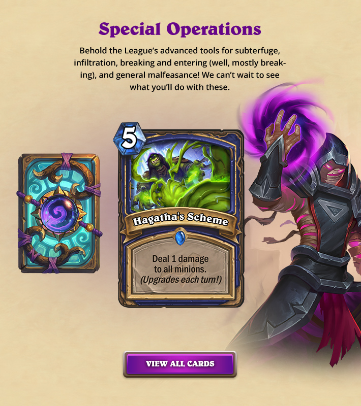 Blizzard - Hearthstone - Rise of Shadows