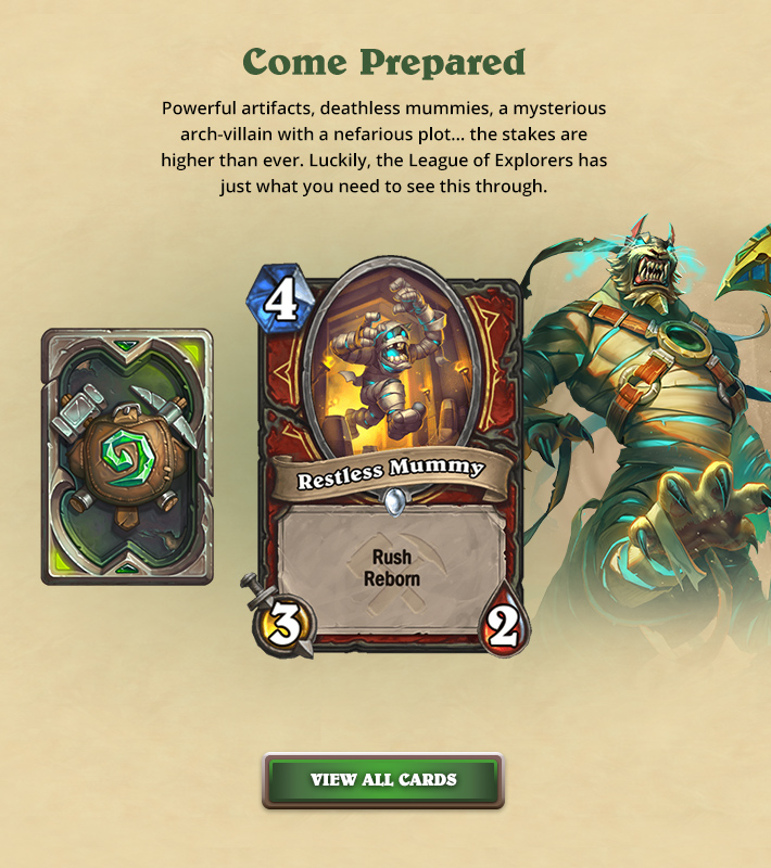 Blizzard - Hearthstone - Saviors of Uldum
