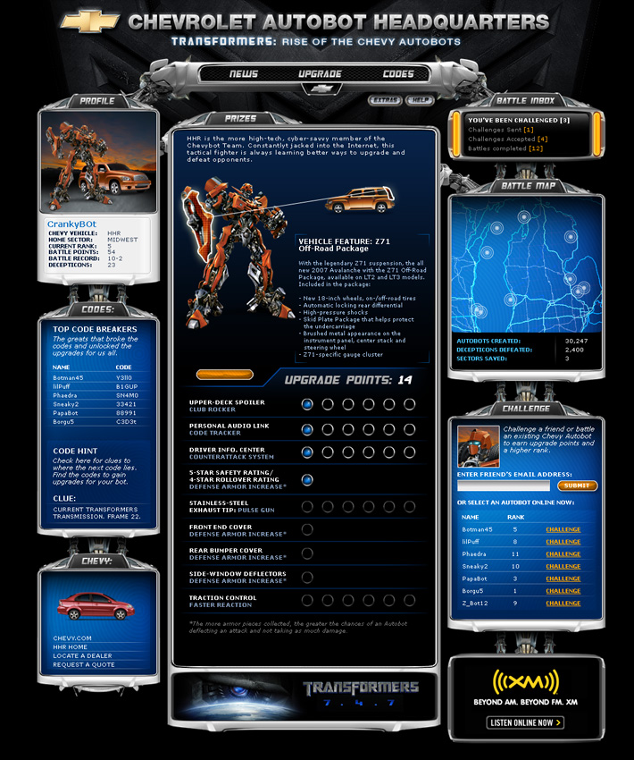 Transformers - Chevy Autobot