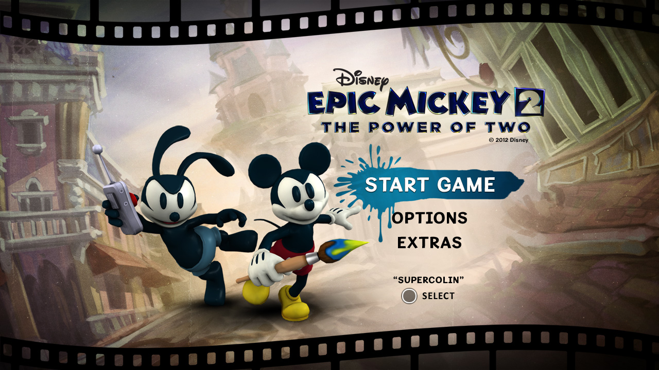 Epic Mickey 2: The Power of Two Game UI