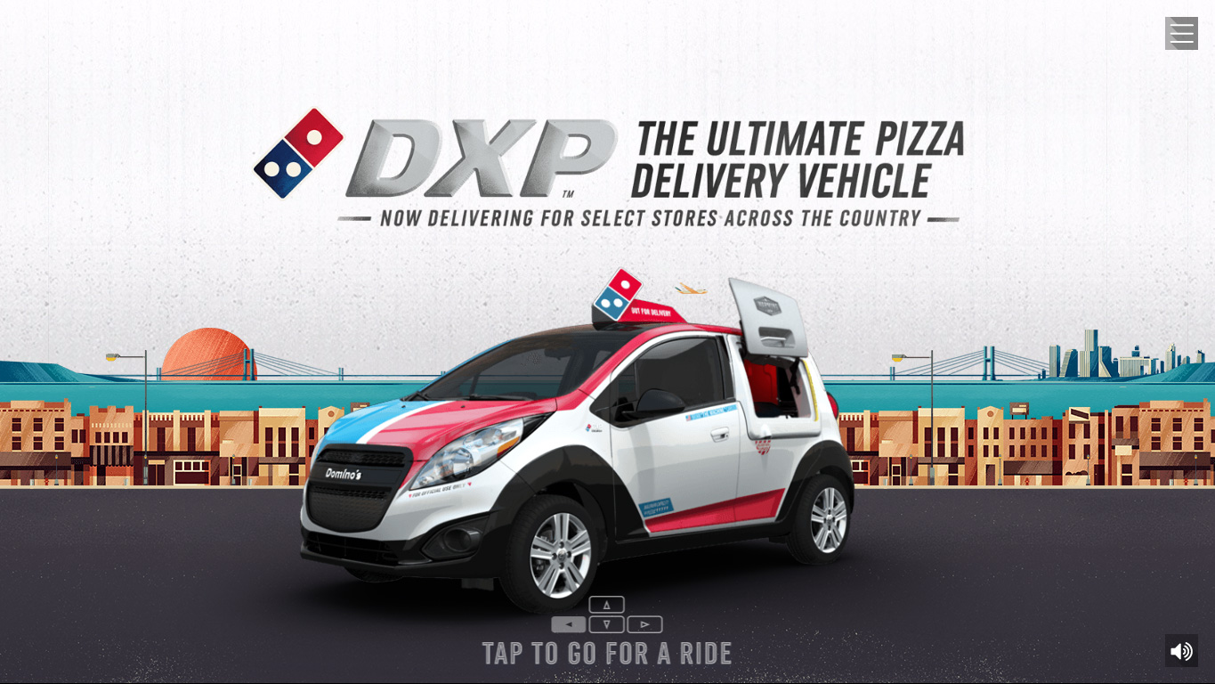 Domino's DXP Screenshot