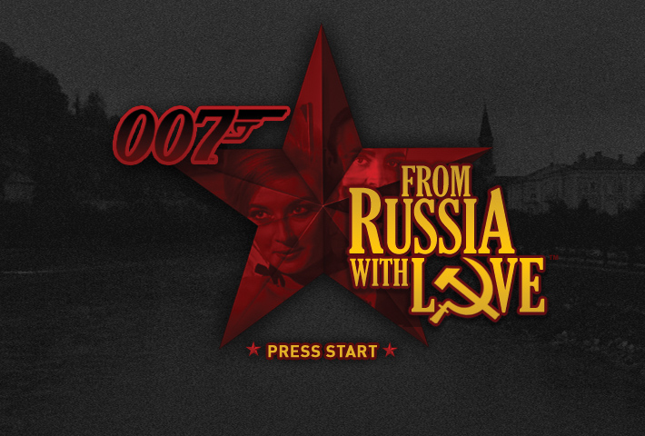 EA - 007 From Russia With Love Game UI