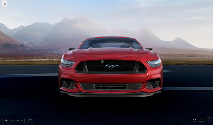 Ford Mustang Customizer