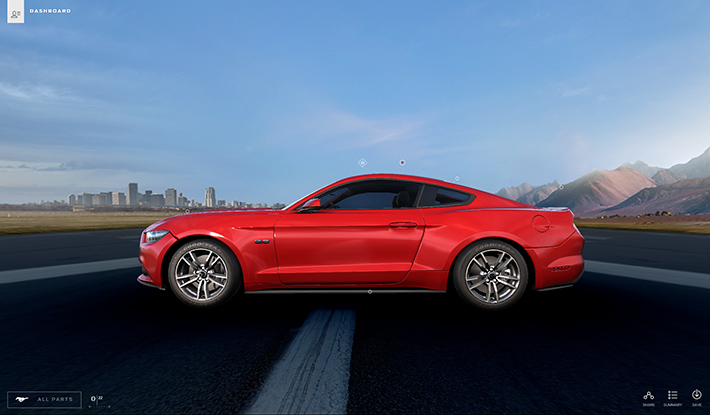 Ford Mustang Customizer