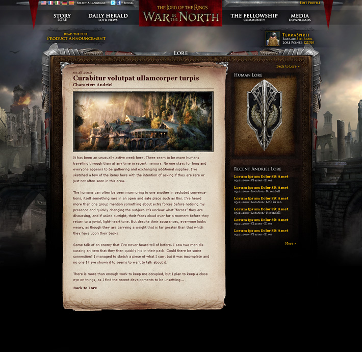 Lord of the Rings - War In The North