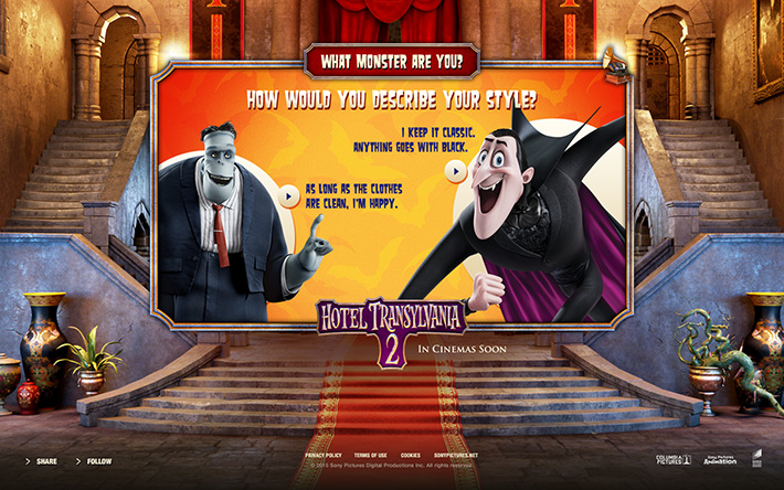 Hotel Transylvania 2: What Monster Are You?