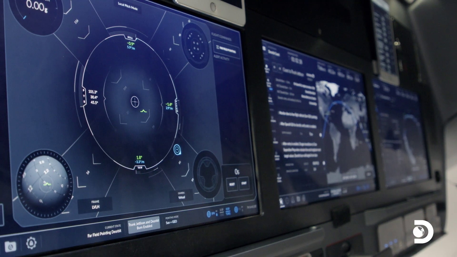 SpaceX - Crew Dragon Displays UI/UX