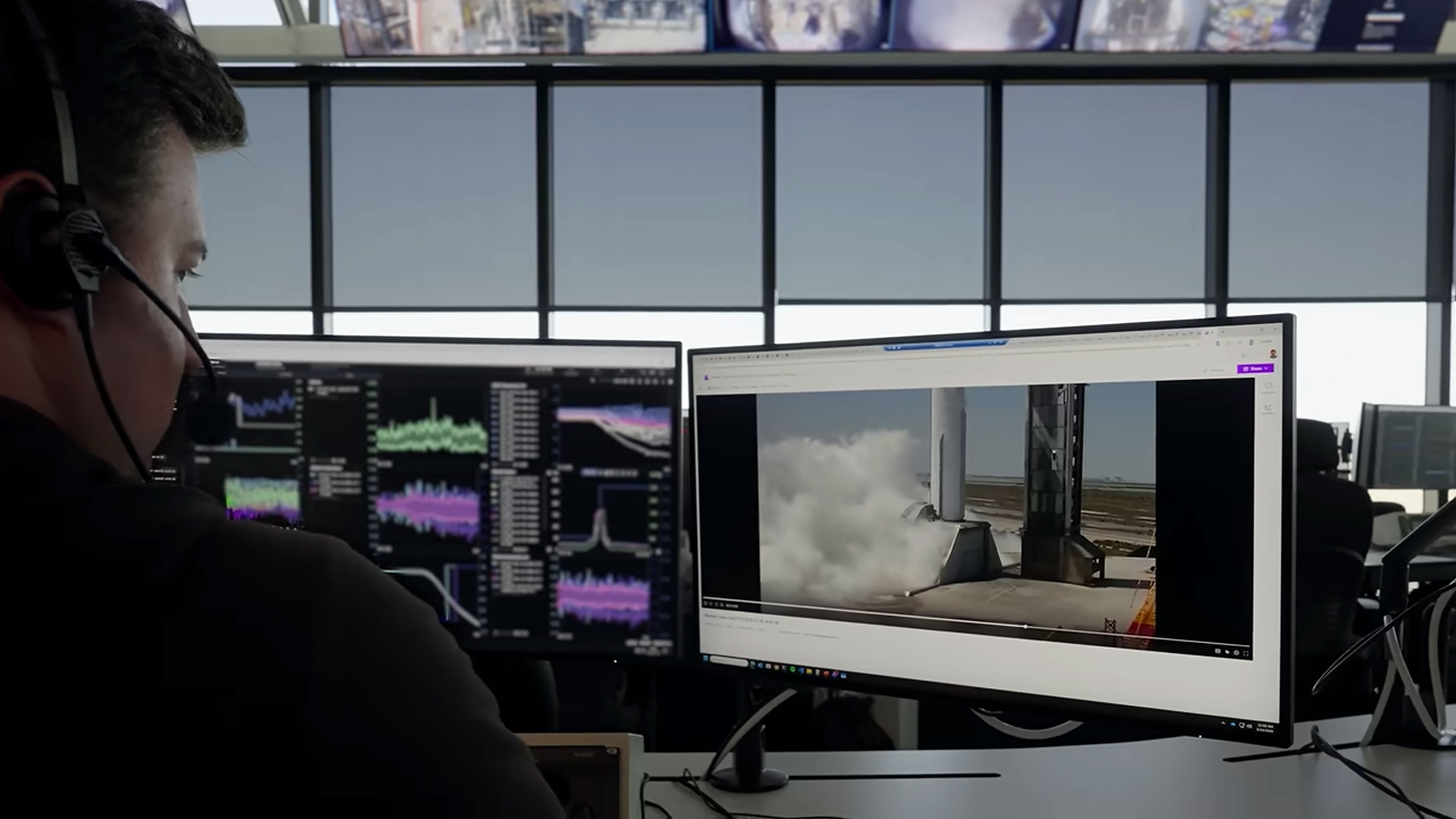 SpaceX - Starship Ops Displays UI/UX
