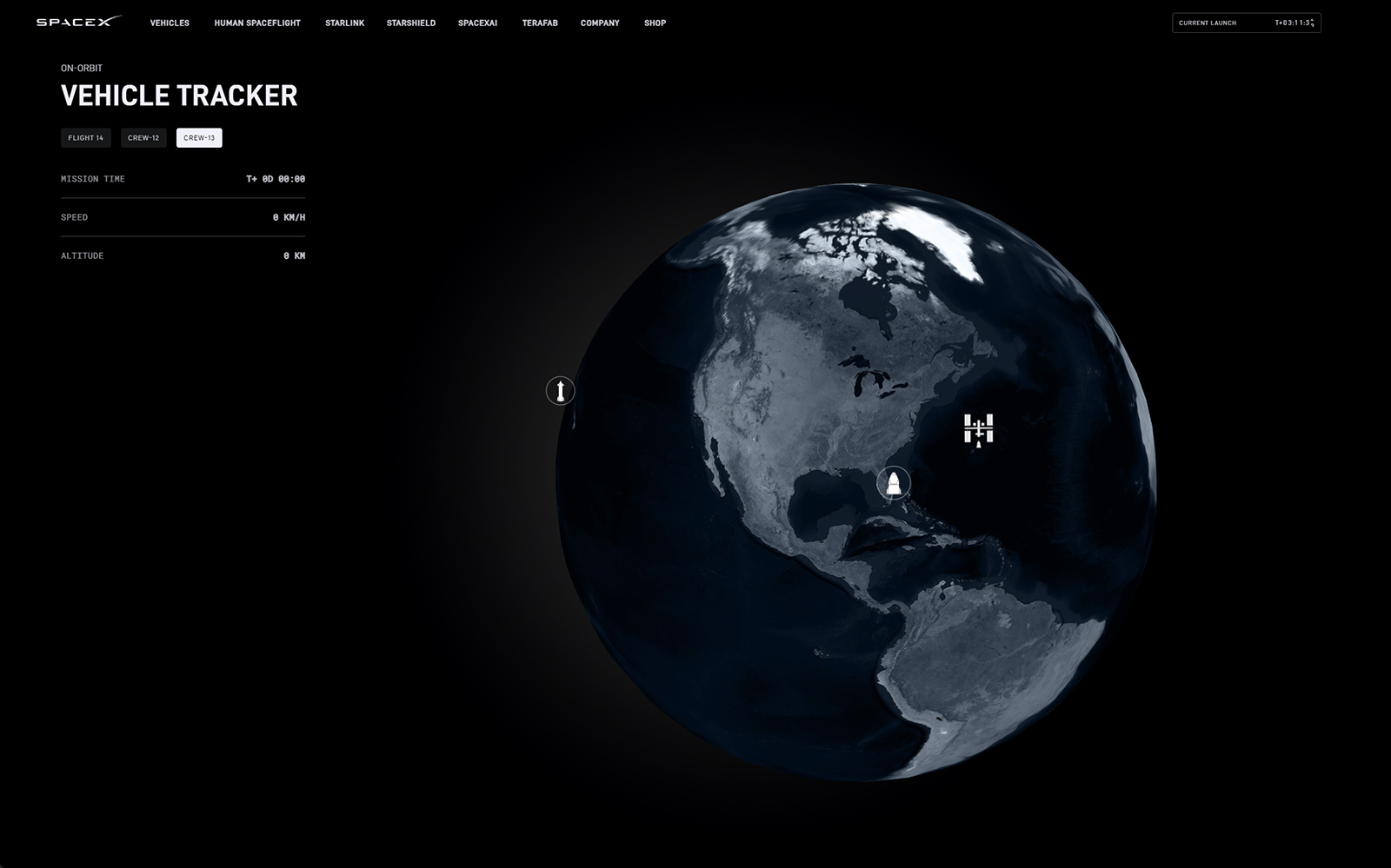 SpaceX - Vehicle Tracker