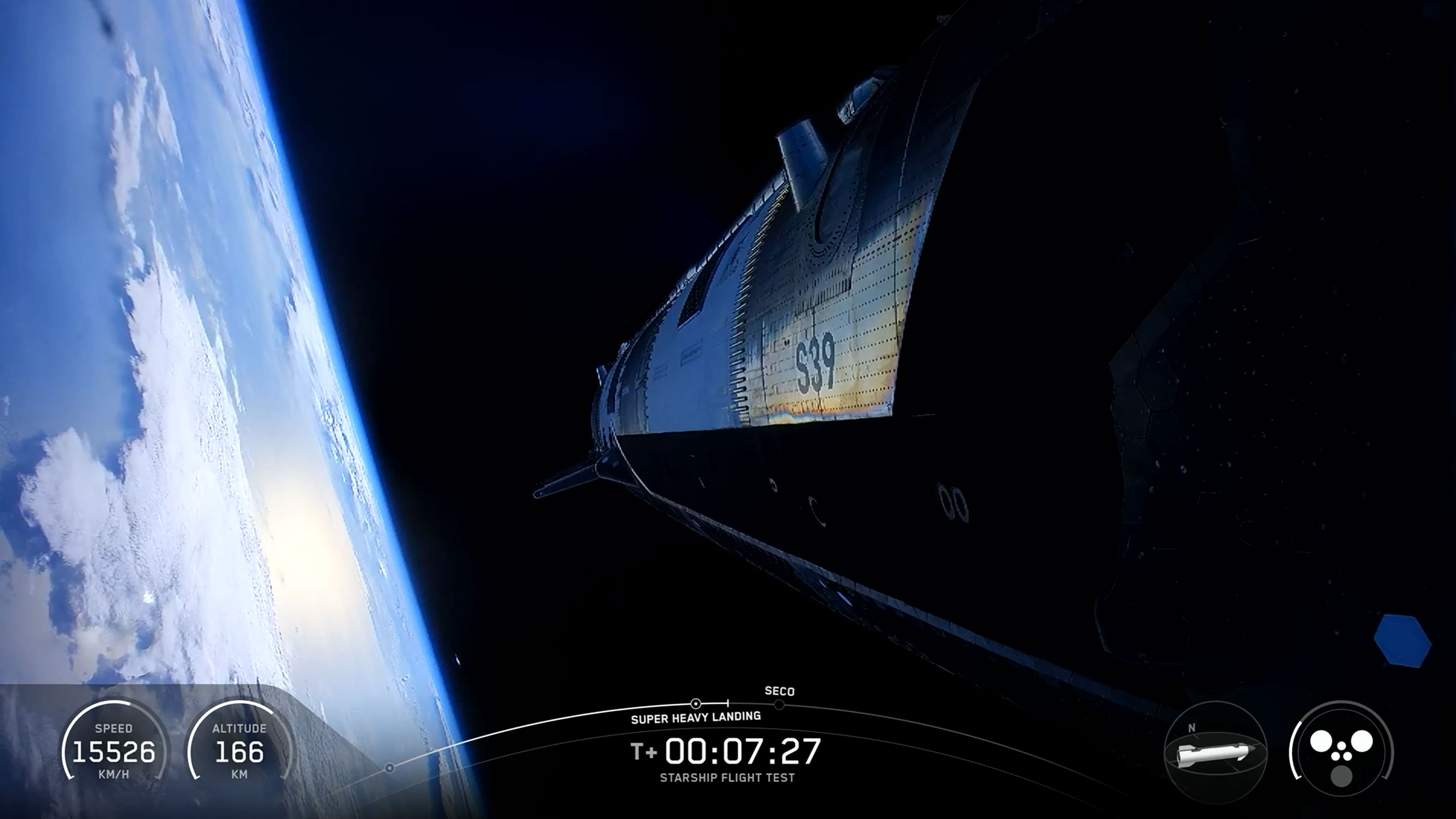 SpaceX Webcast V2 Integrated Graphics Package