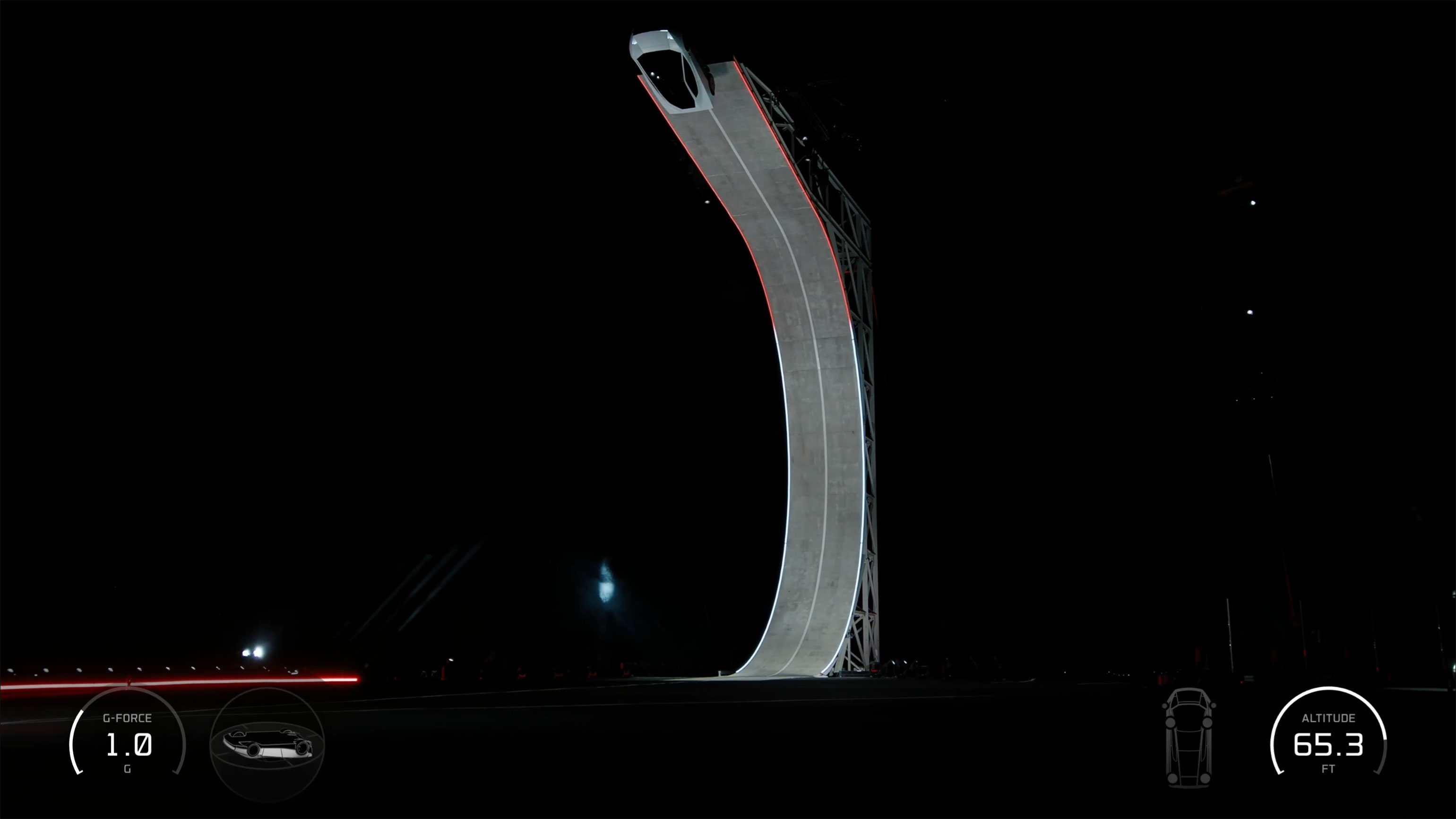 Tesla Roadster Reveal UI
