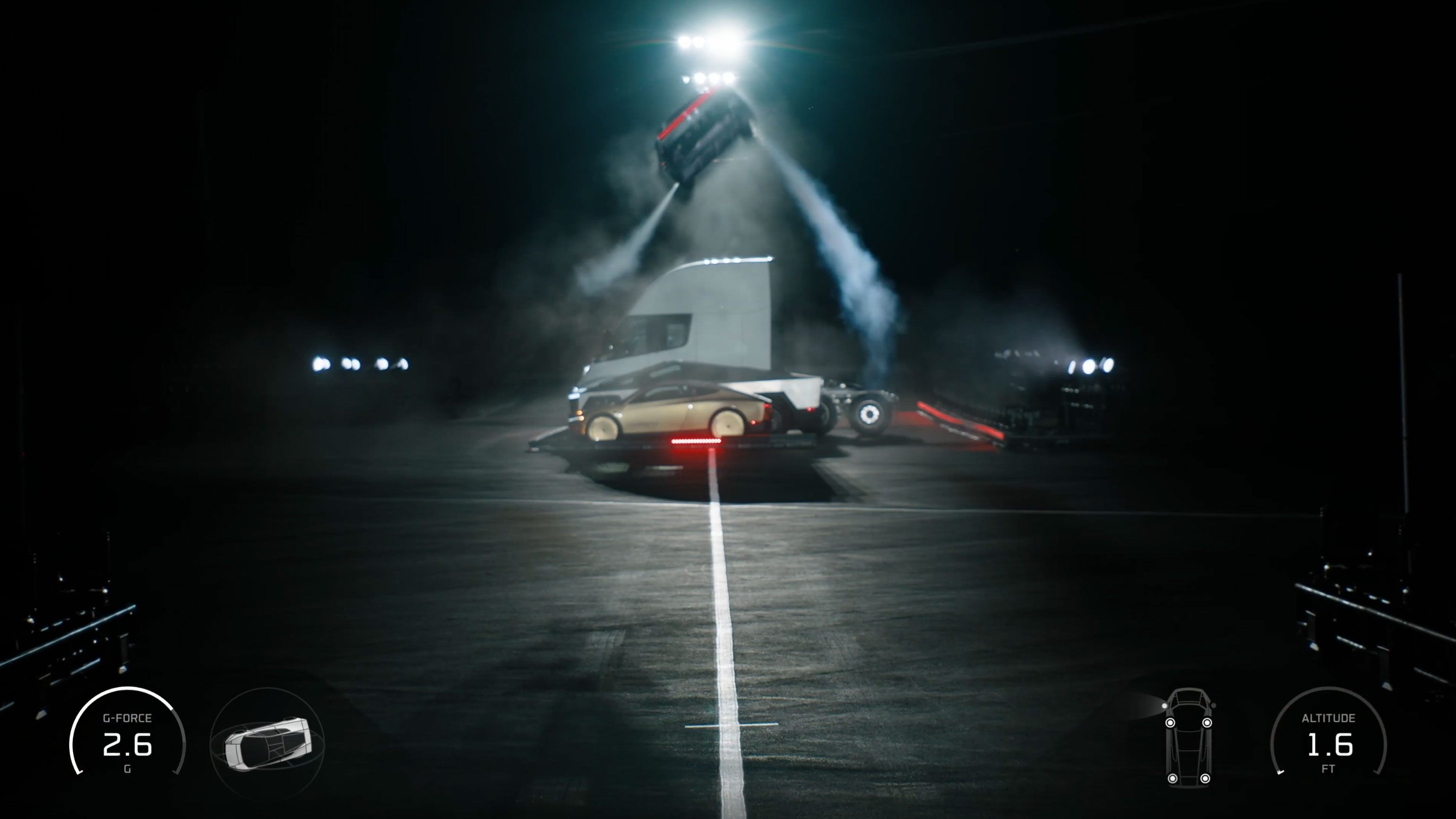 Tesla Roadster Reveal UI
