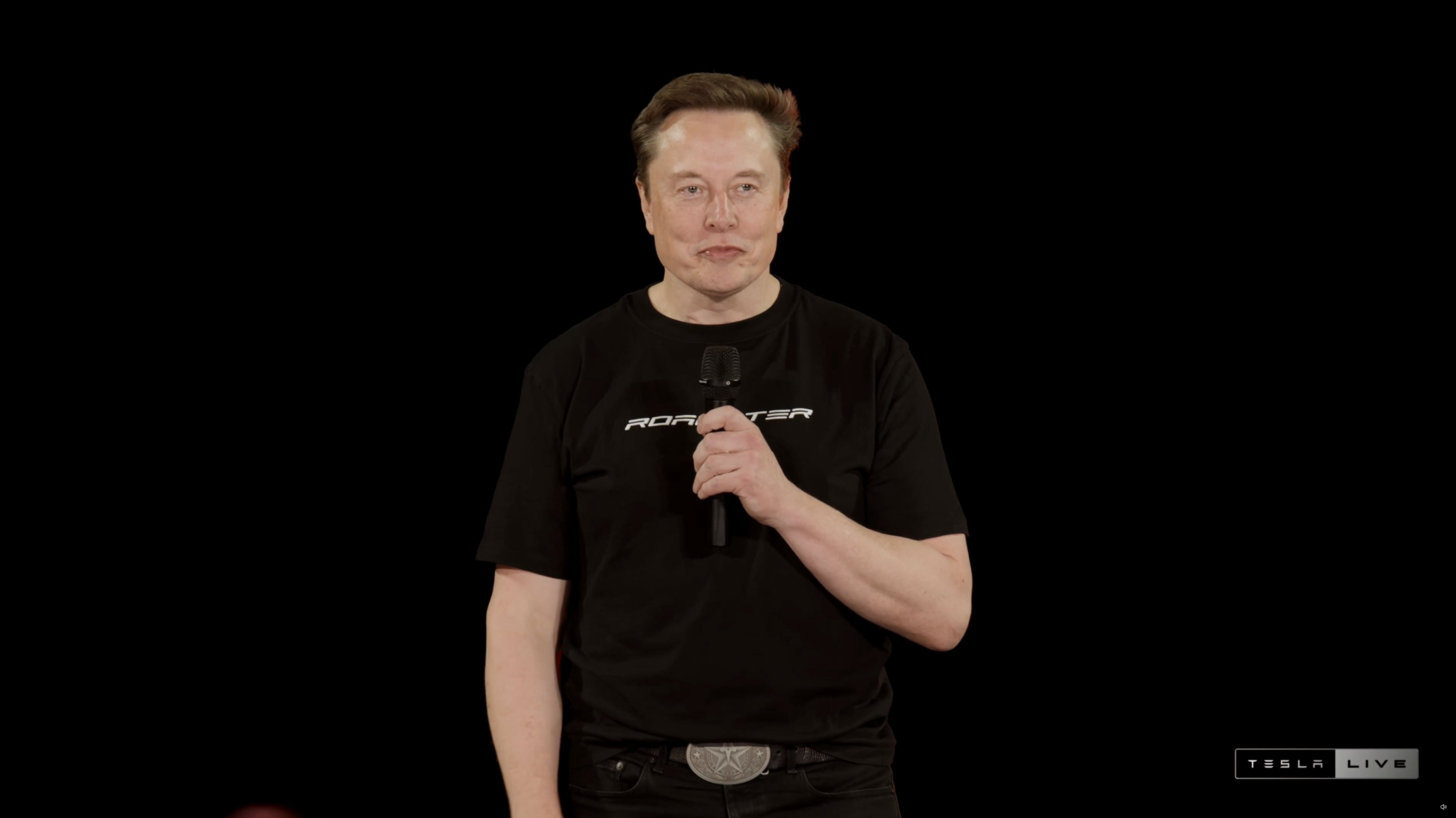 Tesla Roadster Reveal UI