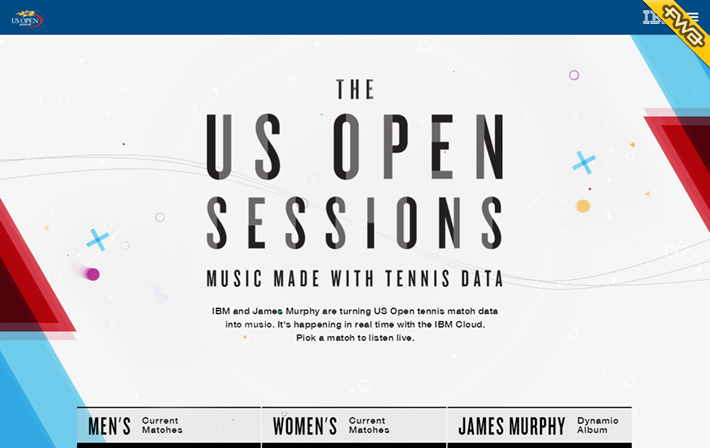 The US Open Sessions: Music Made With Tennis Data