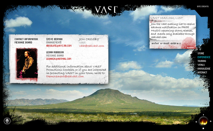 VAST Website