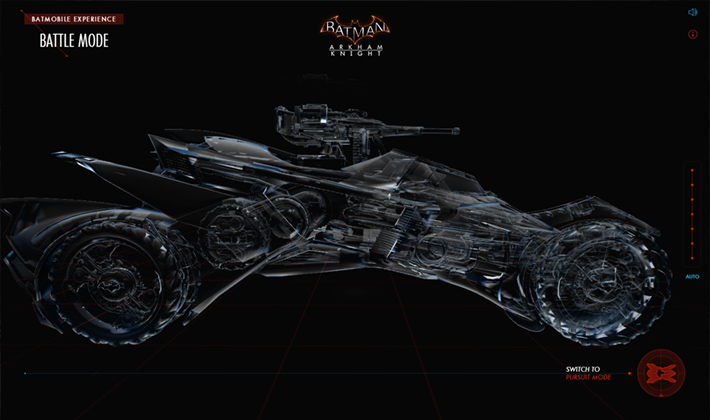 Batman: Arkham Knight Batmobile Experience