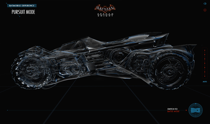 Batman: Arkham Knight Batmobile Experience