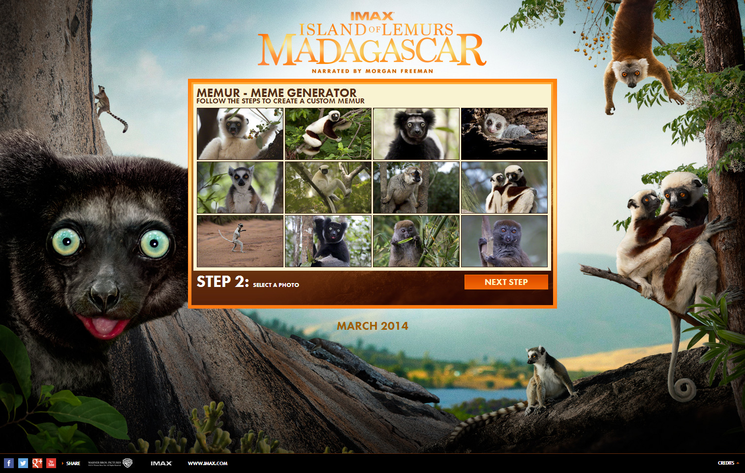 Island of Lemurs: Madagascar Meme Generator