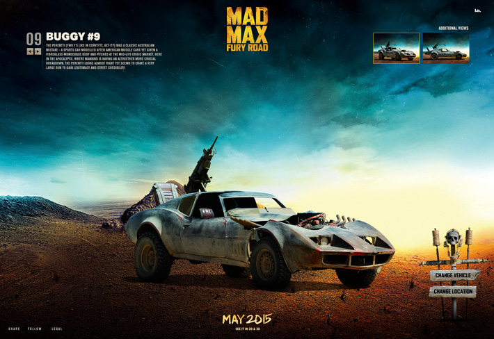 Mad Max: Fury Road - Vehicle Showcase
