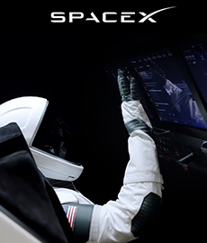 SpaceX - Crew Dragon Displays